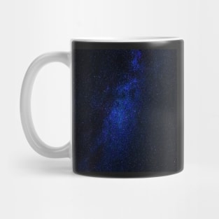 hip milky way blue starry sky universe galaxy Mug